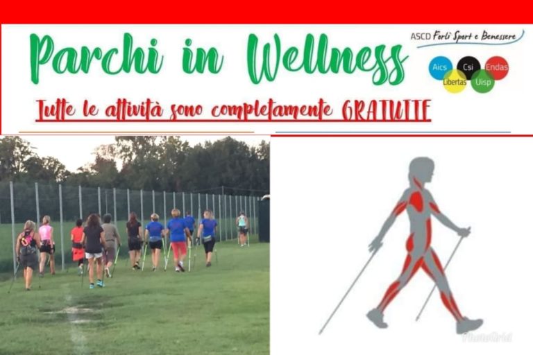 Read more about the article Ogni martedì dal 25 Giugno al 30 Luglio – Parchi in Welness Forlì presso il Parco Via Dragoni